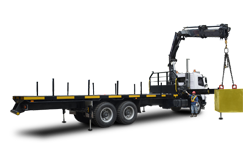 Cargo Crane Truck